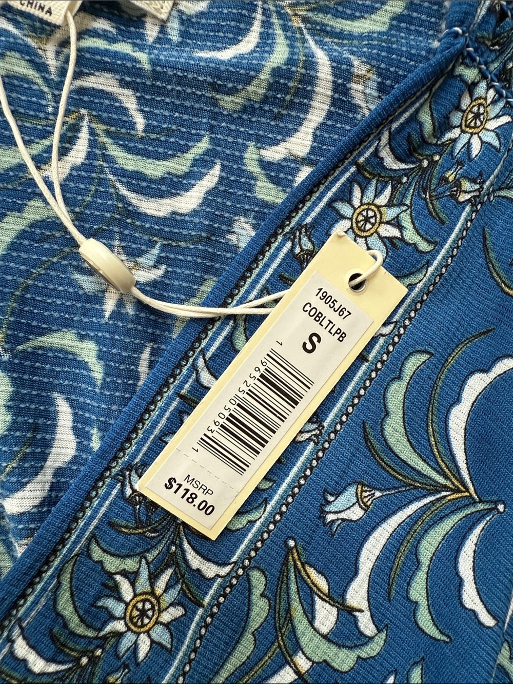 NWT Max Studio Tiered V-Neck Dress - Picture 4 of 11